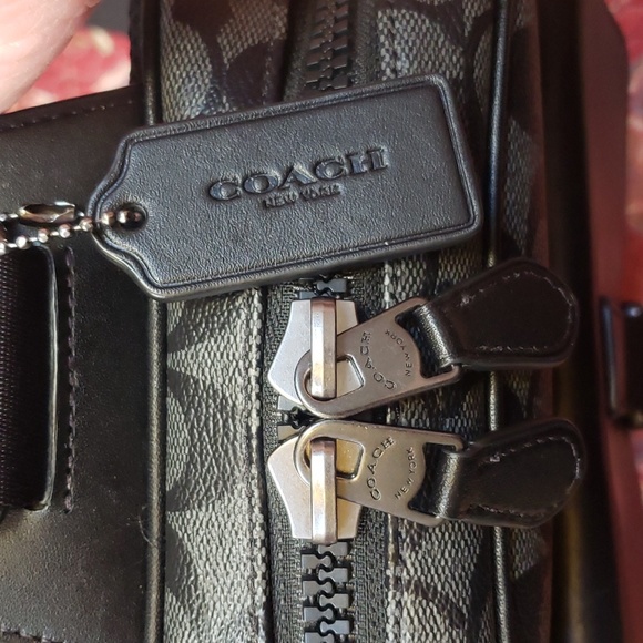 EUC- Coach ‘Track Pack’ In Signature Canvas - Picture 9 of 13